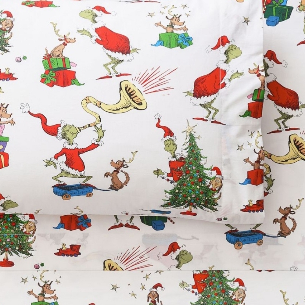 Dr. Seuss Grinch Christmas Bedding Set